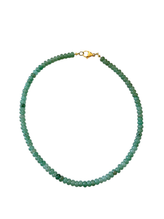 Sage Green Beaded