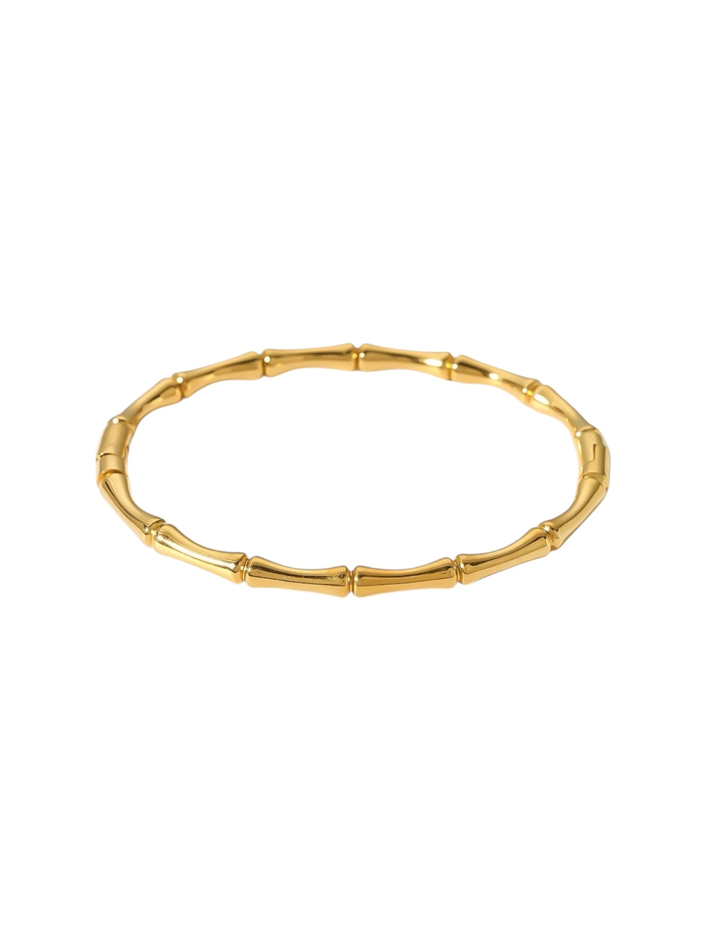 Gold Bamboo Bangle