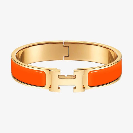 Orange H bracelet